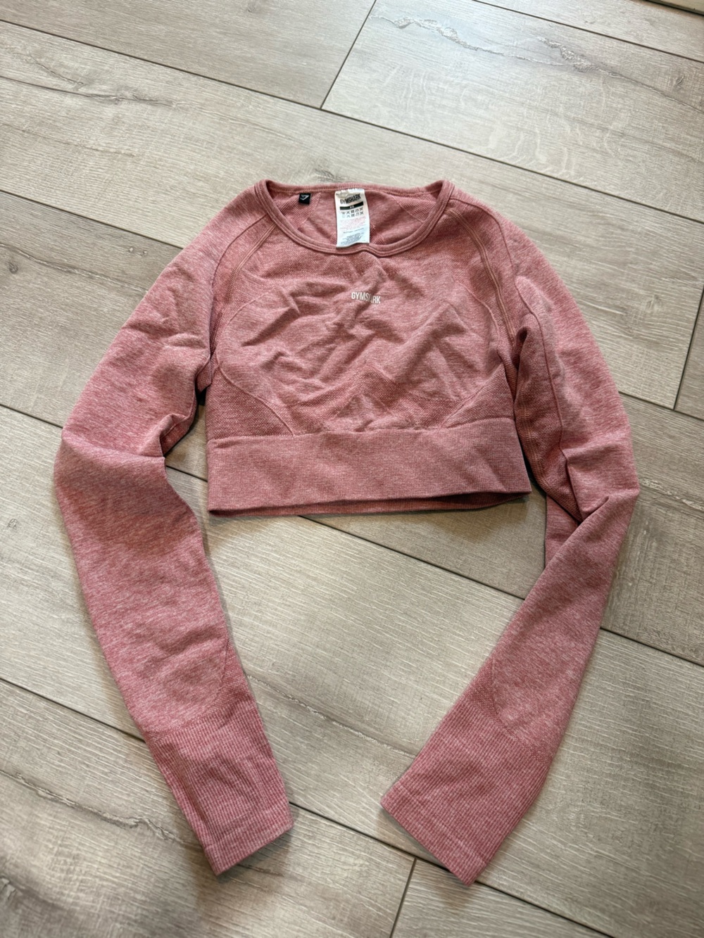 Gymshark Cropped Long-Sleeve Top
